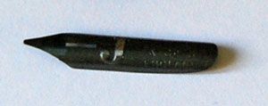 'J' type nib by Hinks Wells