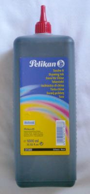 Pelikan Drawing Ink A 1 Litre Black