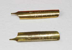 relief dip pen nib by r esterbrook