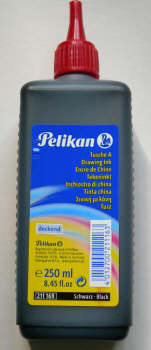 Pelikan Drawing Ink A 250ml Black